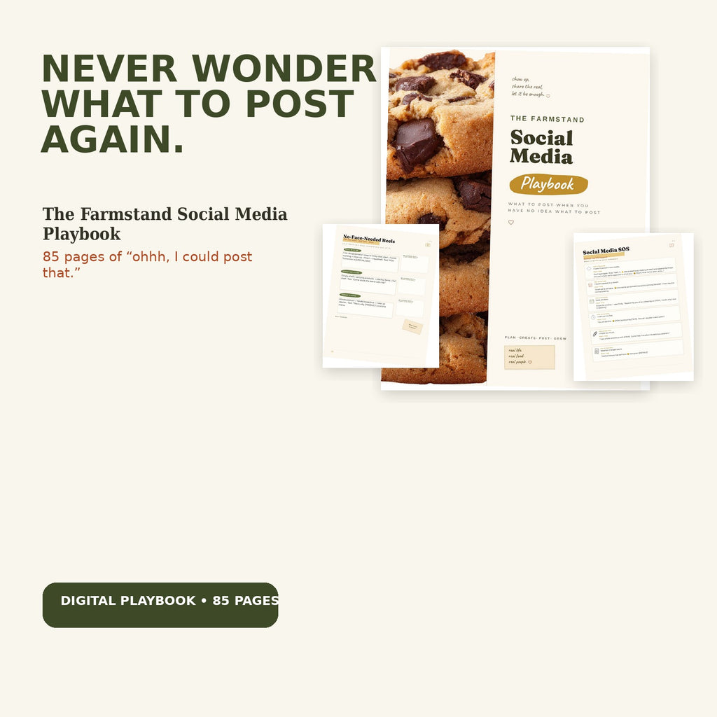 The Farmstand Social Media Playbook