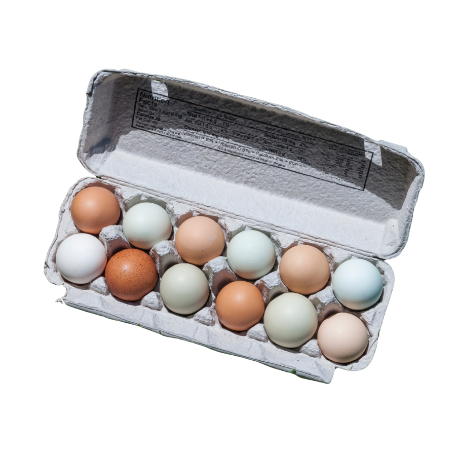 Farm-Fresh Eggs Dozen Carton